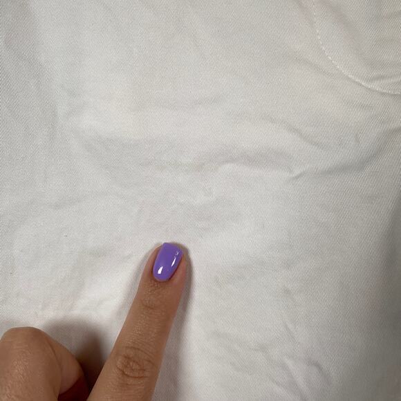 Ann Taylor Womens Pants White Factory Ankle Career Workwear Professional 8 - Picture 10 of 14